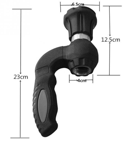 Mighty Power Hose Nozzle Lawn & Garden - The Upgraded Inc