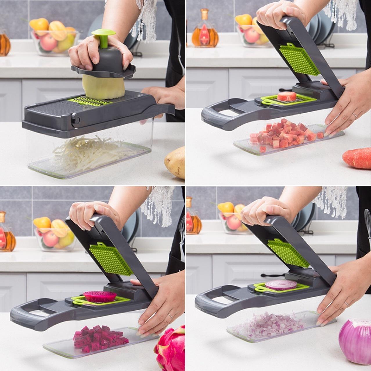 12-in-1 Manual Vegetable Chopper