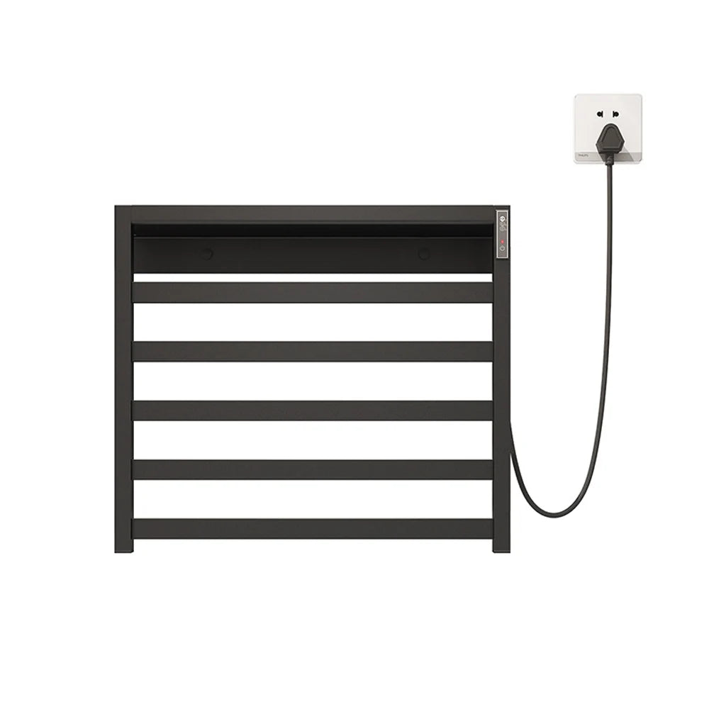 Electric Heating Towel Rack Heat Dry Bathroom Towel Wall Mounted Constant temperature heated towel rails for bathrooms electric - The Upgraded Inc